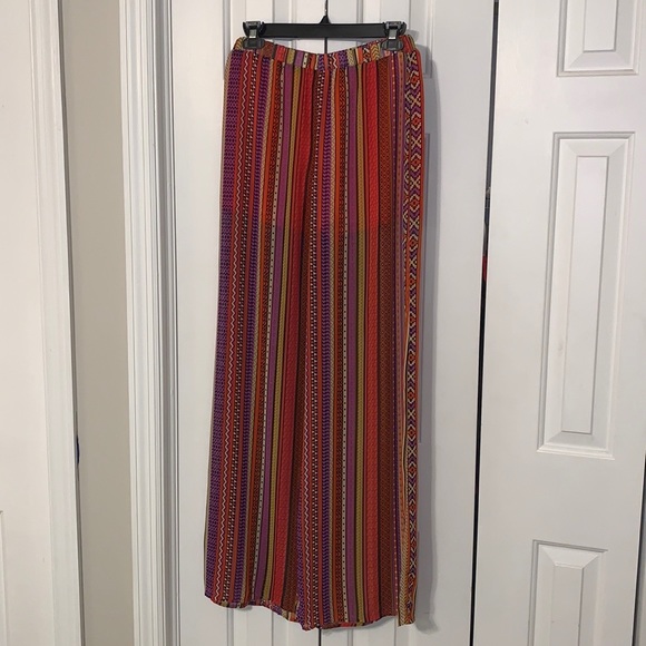 Umgee | printed wide-leg pants - Picture 1 of 4